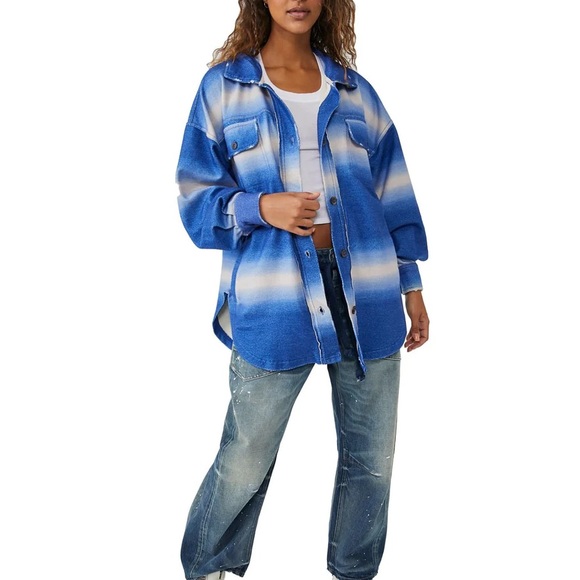 FREE PEOPLE printed ruby jacket - Picture 2 of 8